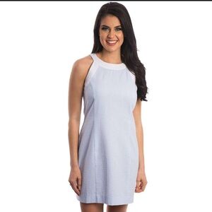 Lauren James Seersucker Dress Size Small